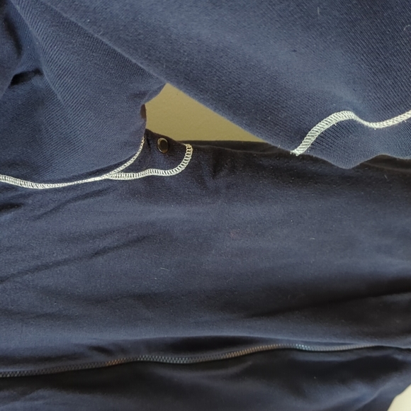 Banana Republic navy blue zipup jacket size XL - Picture 3 of 13